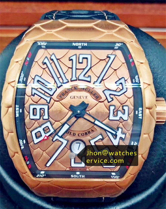Gold Cobra Franck Muller Vanguard