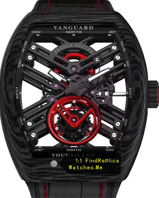 Mens Collection V45 Red Gear Tourbillon Franck Muller
