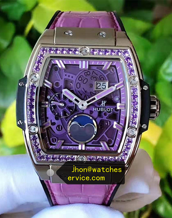 Lady Amethyst 42MM Hublot Spirit of Big Bang