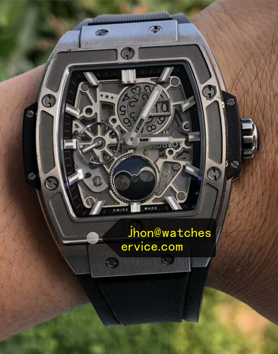 Titanium 42MM Barrel Hublot Spirit of Big Bang