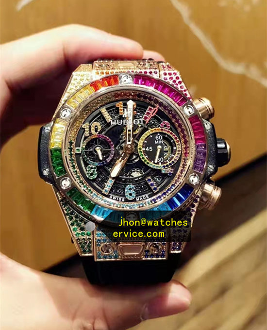 Moissanite Candy 42mm Hublot Big Bang