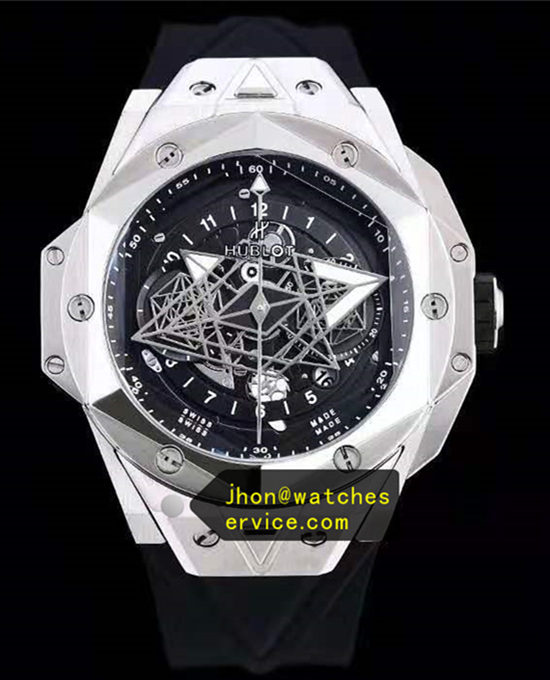 Titanium 45mm Hublot Sang Bleu II
