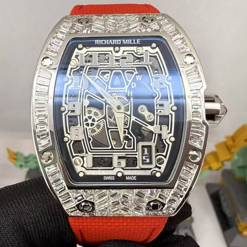 Bespoke Grade 2 Titanium RM 67 01 Baguette cut Diamonds Super Clone