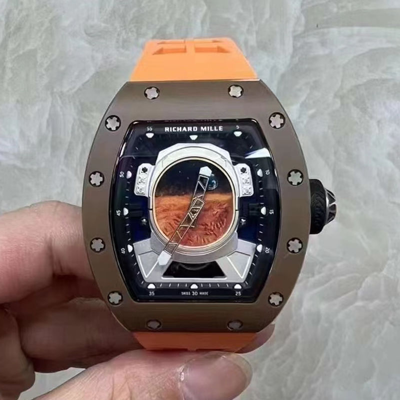RM 52 05 Mars Brown Cermet Pharrell Williams Tourbillon Super Clone