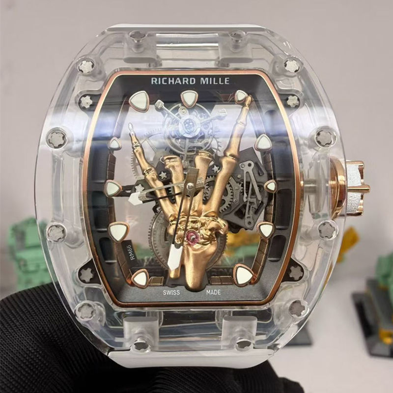 RM 66 Full Sapphire Devil Horns Flying Tourbillon Super Clone
