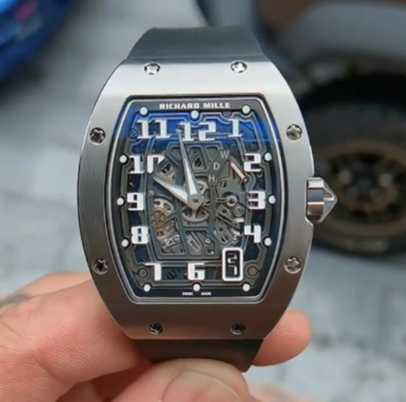 Entry Level Super Clone RM 67 01 Titanium Extra Flat