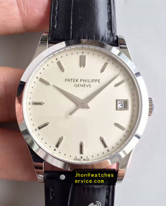 37MM White Dial Patek Philippe Calatrava 5127J