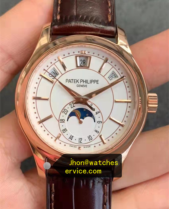 Real Rose Gold MoonPhases Complications 5205G