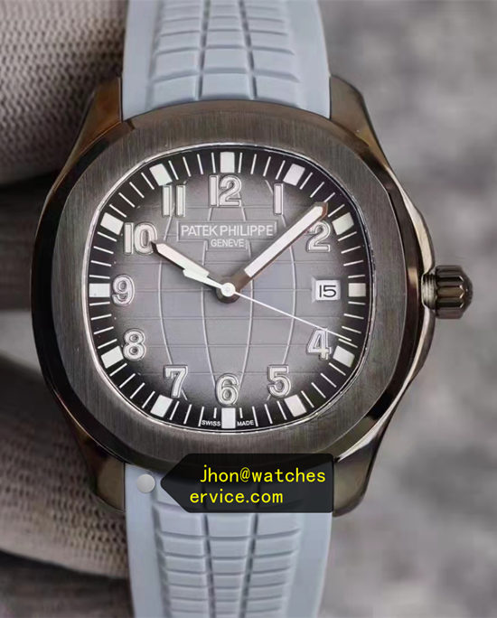 Black Steel Grey Aquanaut Super Thin Patek Philippe