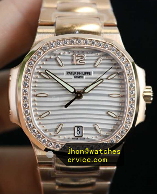 Rose Gold Lady Nautilus 7118/1200R-001