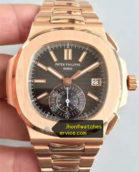 All Gold Nautilus 5980/1R-001 Chronograph