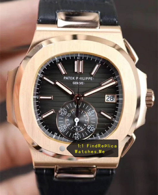 Black Dial Nautilus 5980/1R-001 Real Gold