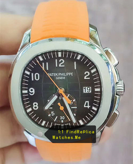 Aquanaut 5968A Orange Rubber Bracelet