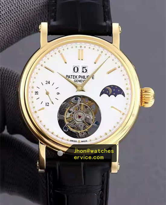 Real Gold Patek Philippe Tourbillon