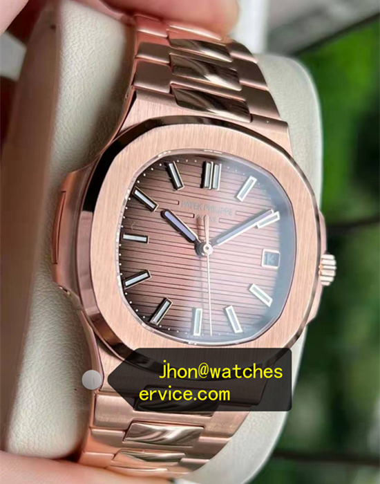 Rose-Gold Nautilus 5711 Brown Dial