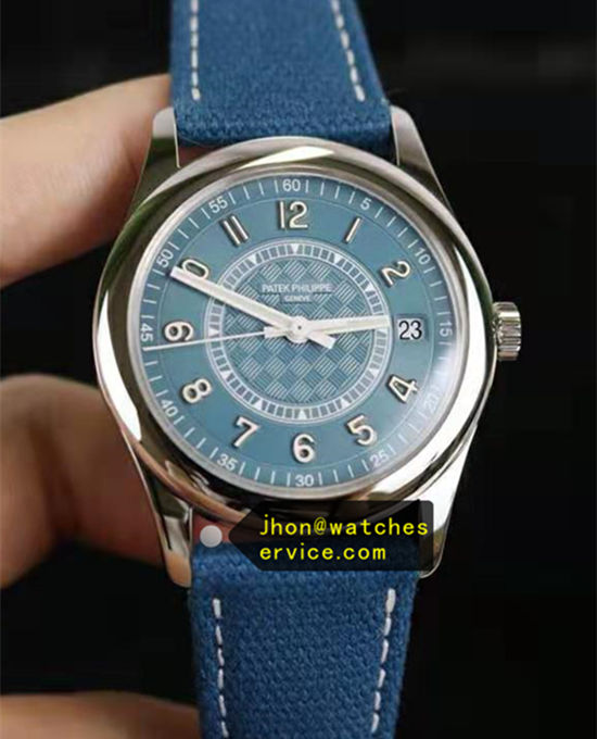 Blue Dial Calatrava 6007A-001