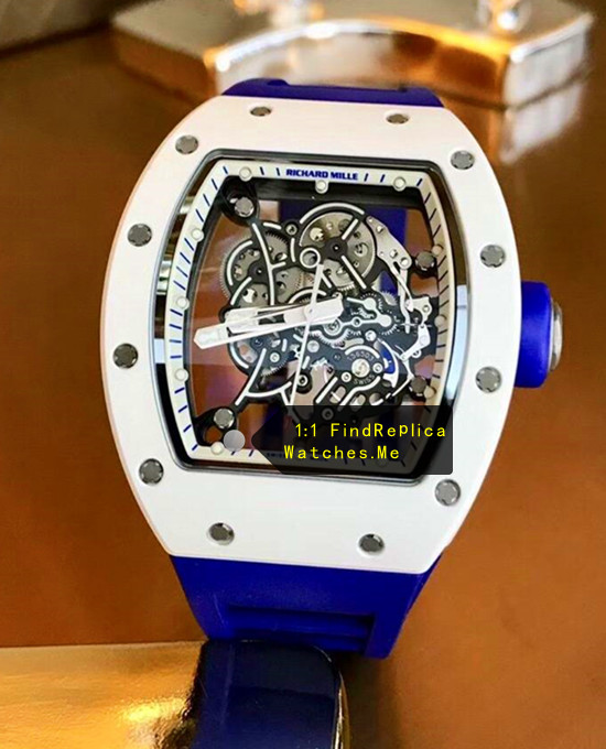 RM 055 Bubba Watson Dark Blue Bracelet