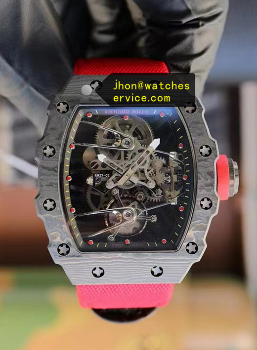RM 27-02 Black NTPT Carbon With Red Magic Nylon