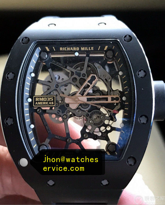 Black With Gold Side RM 035 Americas