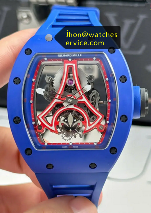 Blue Ceramic RM 52-03 PSG Tourbillon Edition