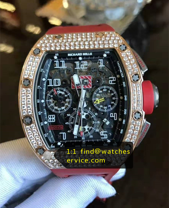 RM 011 Diamonds With Red Bracelet