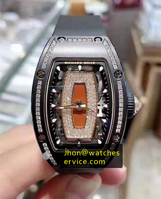 Lady Diamonds RM 07-01 Black Ceramic