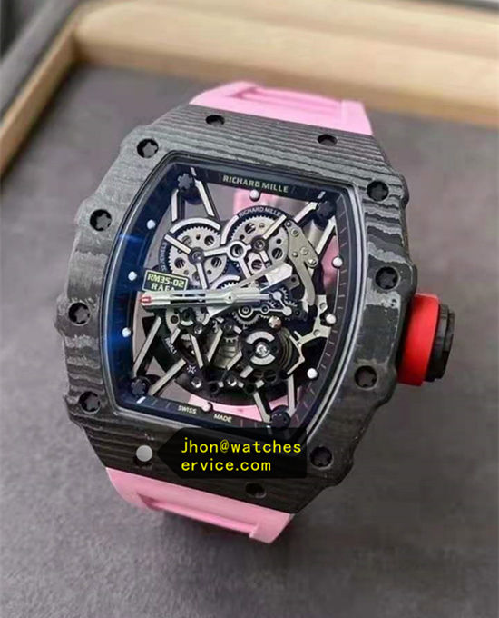 Pink Rubber Bracelet RM 35-02 Rafael Nadal