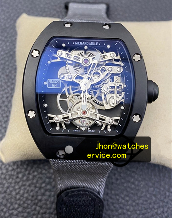 Grey Strap RM 027 Rafael Nadal Real Tourbillon