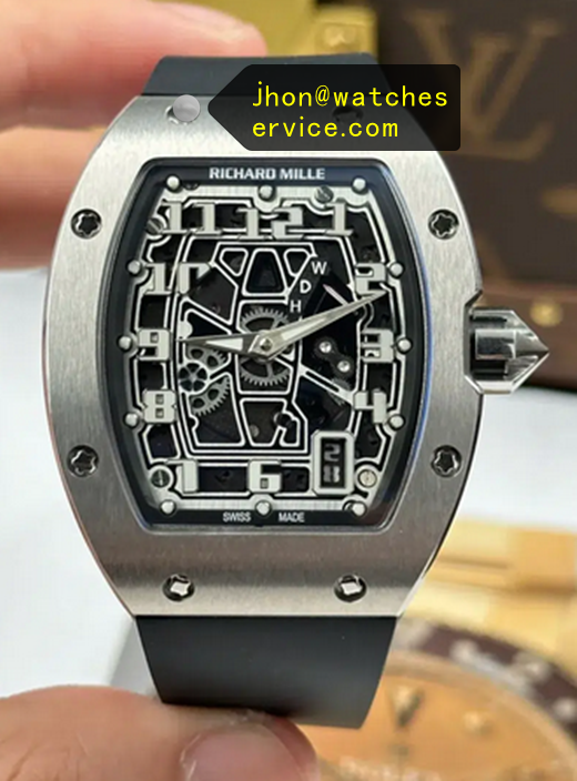 Real Ultra-Thin RM 67-01-Ti Extra Flat Titanium