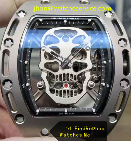 Titanium RM 052 Skull Real Tourbillon