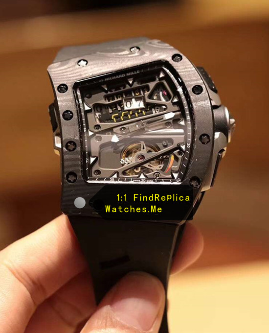 Black RM 70-01 Alain Prost Tourbillon