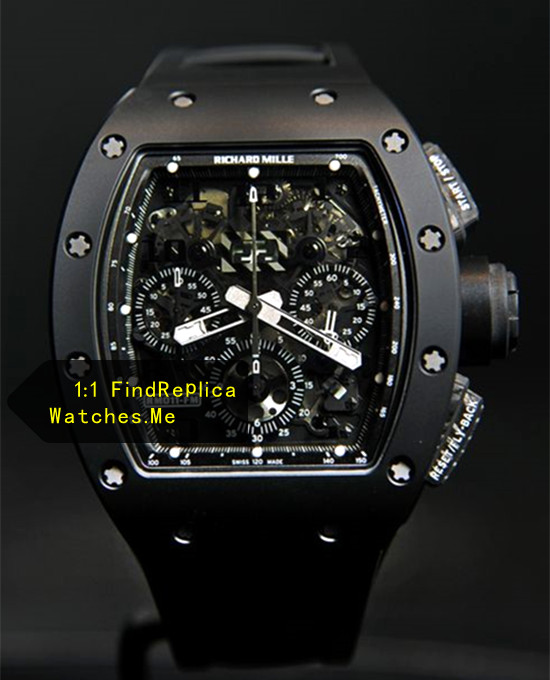RM 011 Black Ghost Chronograph