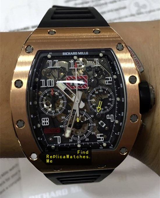 18K-Rose-Gold RM 011-FM Chronograph