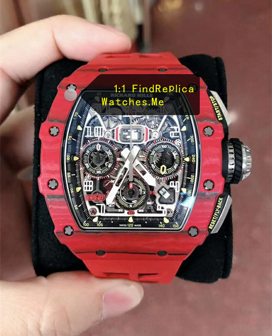 RM 11-03 Red Carbon Fiber