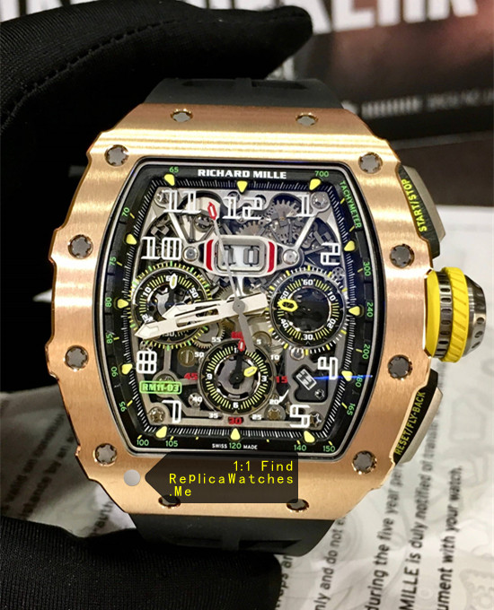 RM 11-03RG All Full Polished Bronze Titanium
