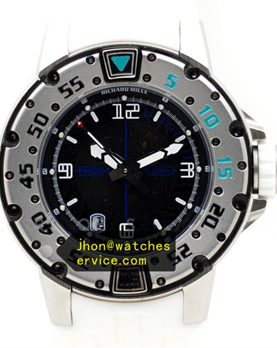 47MM Round RM 028 Titanium