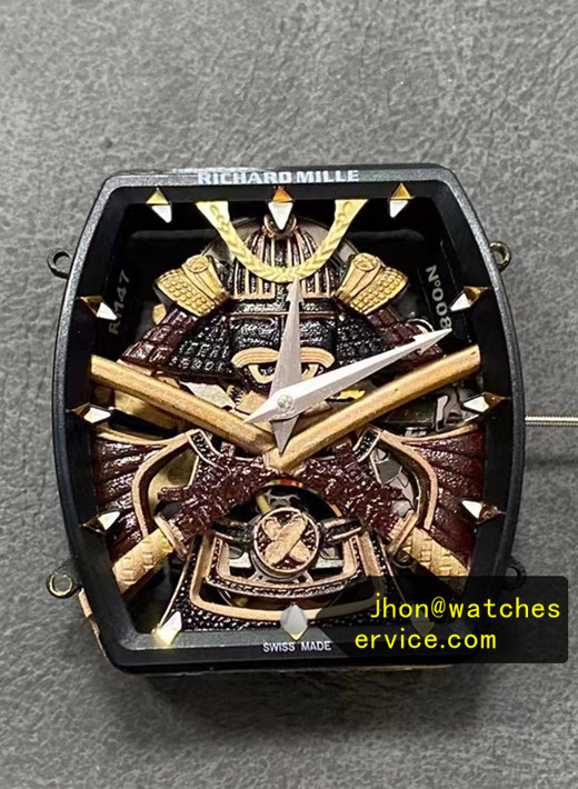 Black Ceramic Samurai RM 47 Tourbillon