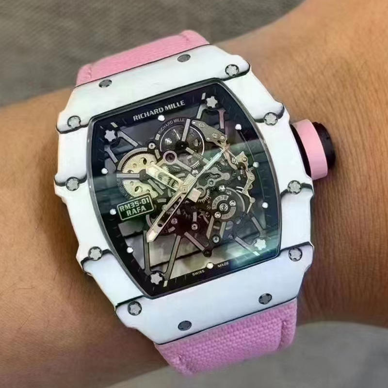 White NTPT Carbon Super Clone RM 35 01 CA FQ White NTPT Carbon Super Clone RM 35 01 CA FQ