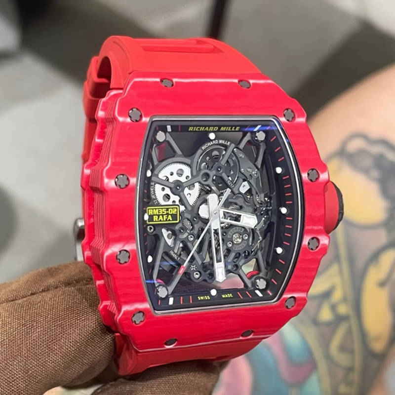 Red Quartz Nadal Super Clone RM 35 02 Automatic Winding Red Quartz Nadal Super Clone RM 35 02 Automatic Winding