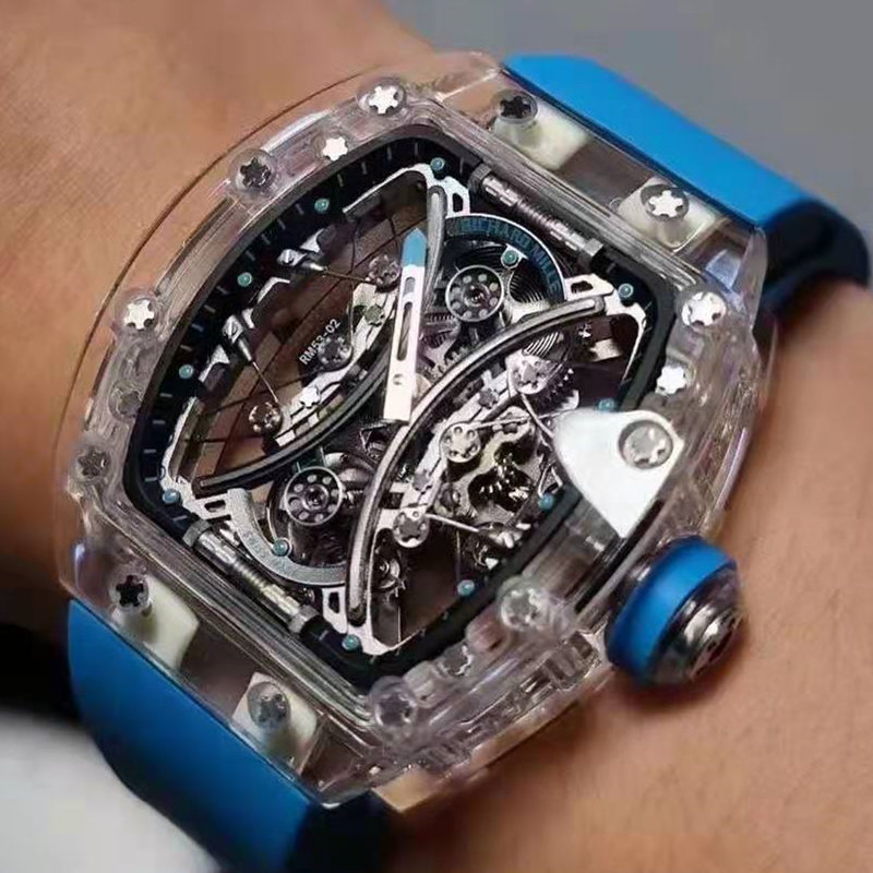 Super Clone Sapphire RM 53 02 Polo Tourbillon
