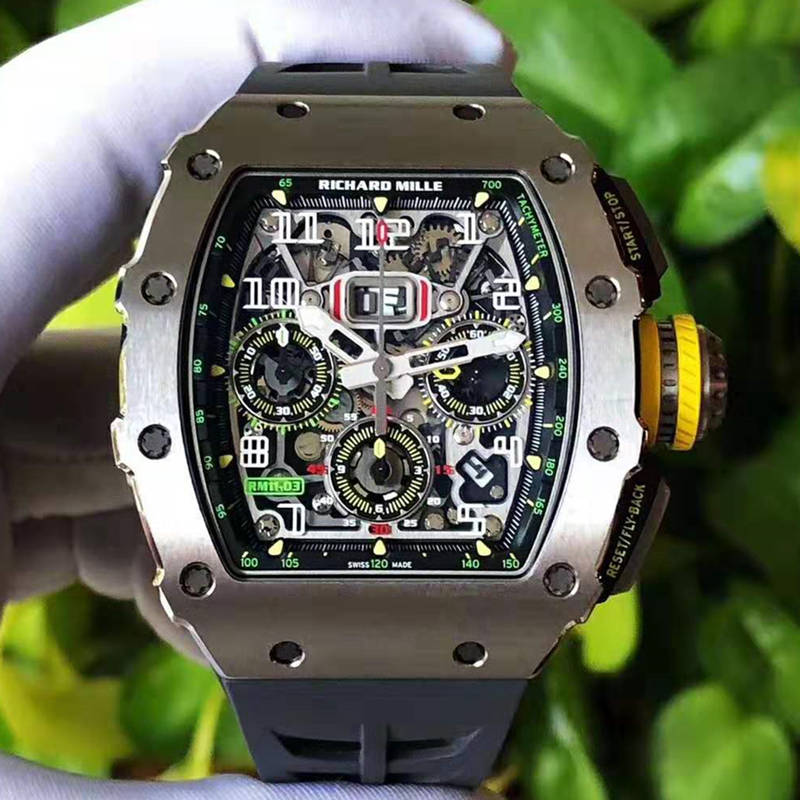 Titanium Super Clone RM 11 03 Flyback Chronograph