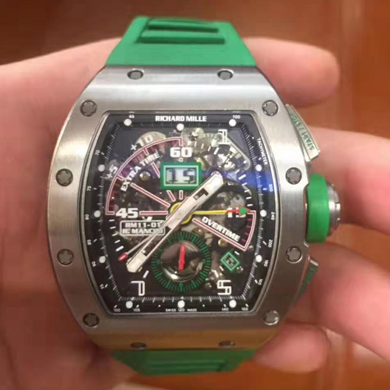 Roberto Mancini Super Clone RM 11 01 Titanium Football Chronograph