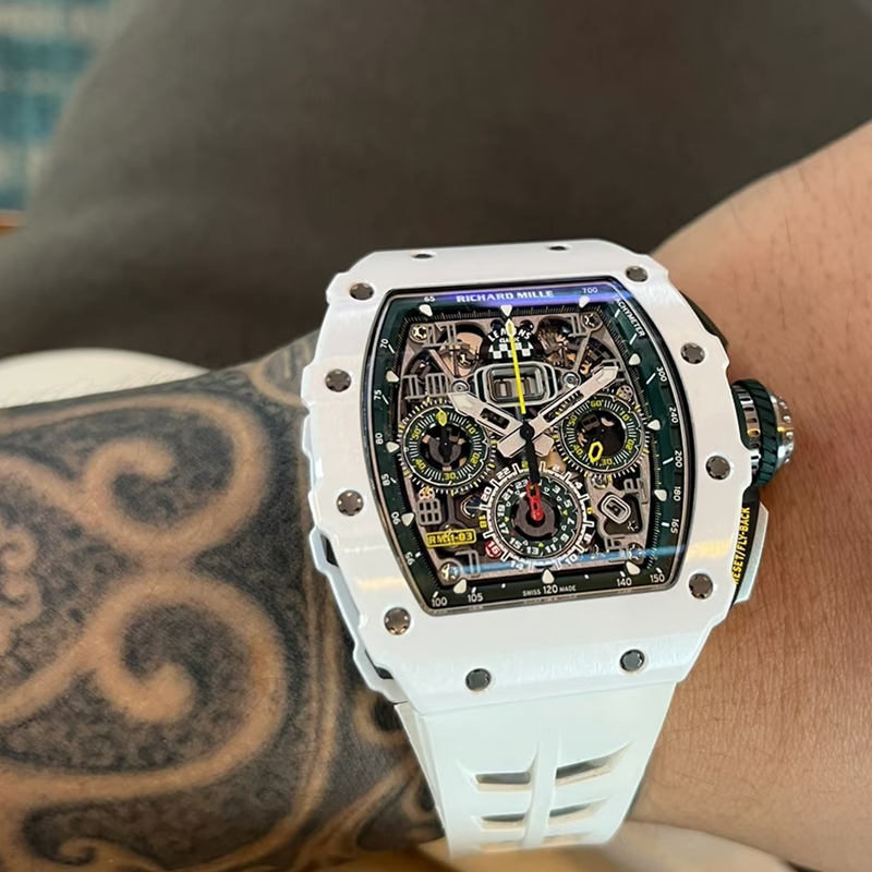 White Ceramic Super Clone RM 11 03 Le Mans Classic
