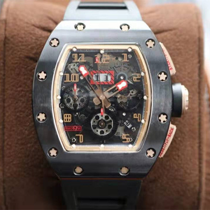 Black Kite Super Clone RM 011 FM Matte Black DLC Titanium