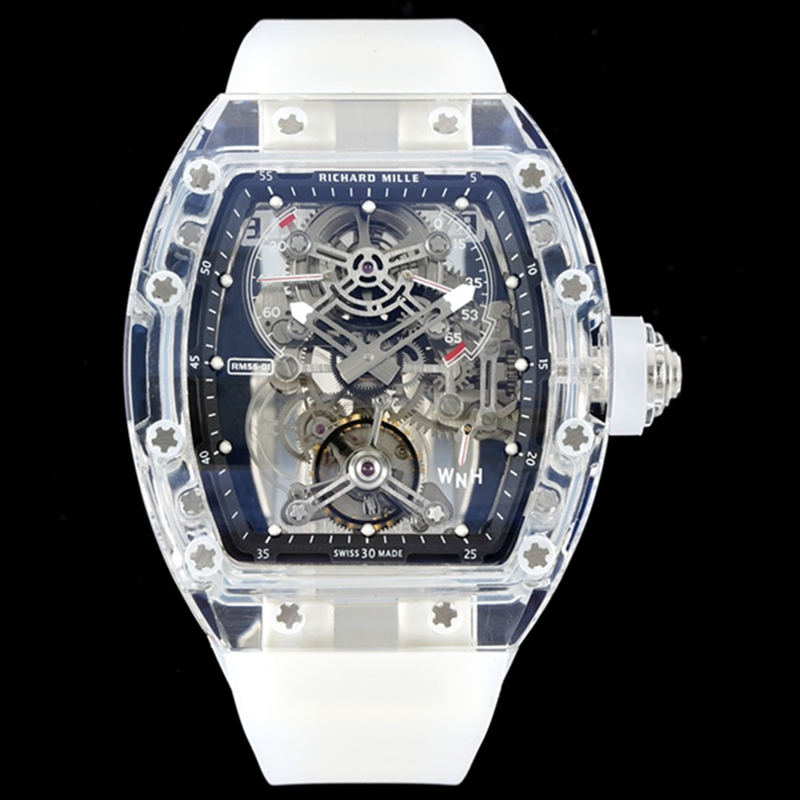 The Jay-Z Watch Super Clone RM 56 01 Full Sapphire Baseplate