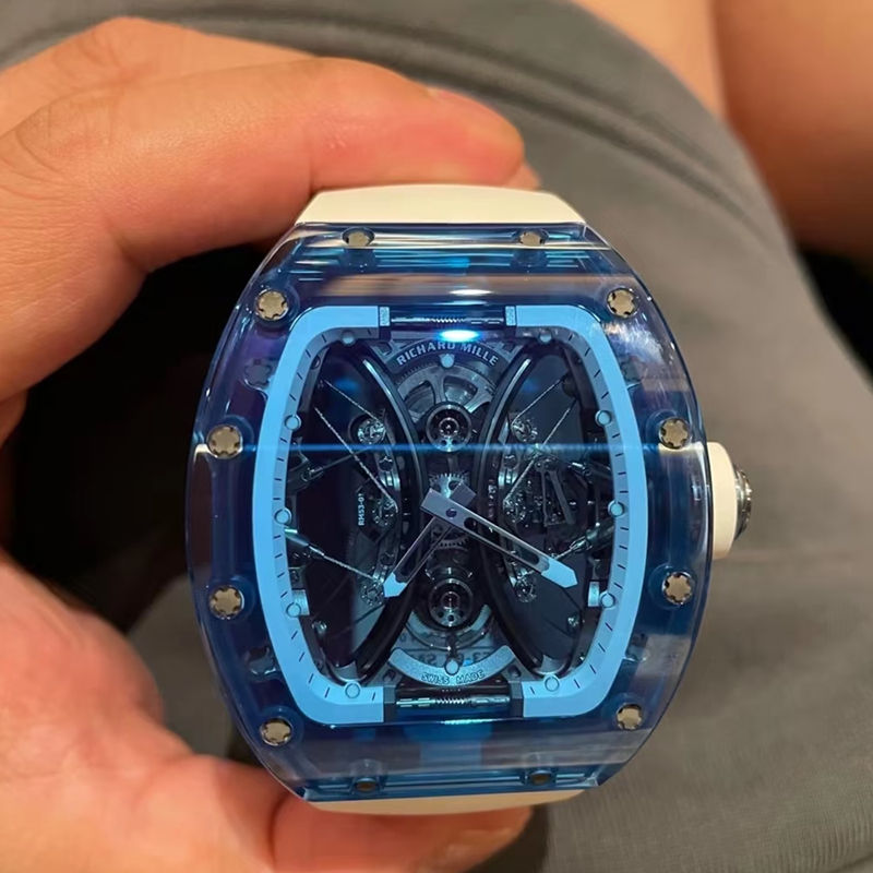 The Ice Blue Sapphire Pablo RM 53 02 Tourbillon Super Clone