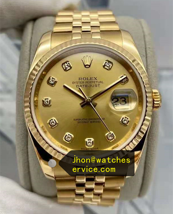 Real Gold 41MM Rolex Datejust 116333