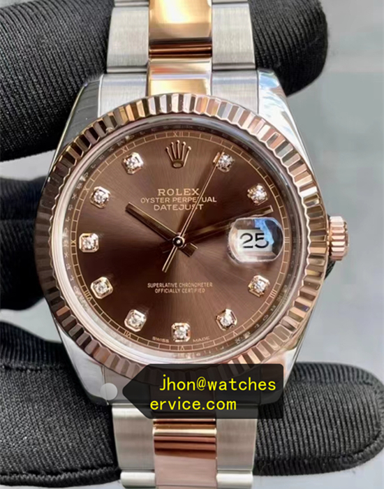 41mm Chocolate Diamond Dial Datejust 126331