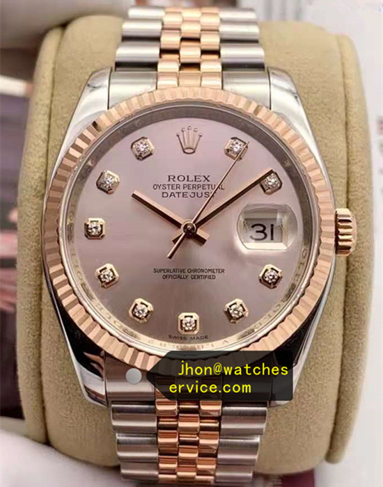 Sundust Dial 41mm Two-tone Datejust 18k Everose