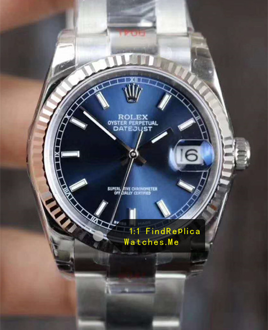 Blue Dial 36MM Datejust 116234